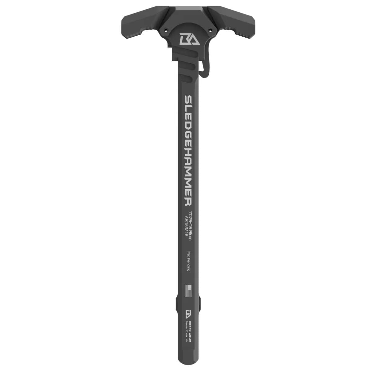 Breek Sledgehammer Charging Handle Mil Spec AR15/M16 Rifles Black Aluminum BRK6015 Breek Sledgehammer Charging Handle Mil Spec AR15/M16 Rifles Black Aluminum BRK6015