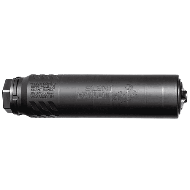 Wilson Combat Silent Bandit 5.56mm .224 Black Nitride 1/2"x28 Suppressor Wilson Combat Silent Bandit 5.56mm .224 Black Nitride 1/2"x28 Suppressor