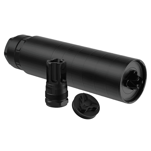Liberty Precision Machine LPM-10010 Torch QD 5.56mm 1.75" Black Suppressor Liberty Precision Machine LPM-10010 Torch QD 5.56mm 1.75" Black Suppressor