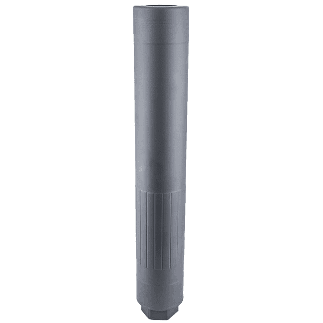 Kgm Suppressors RT-R50T-TM-GRY R50T 50 Cal Gray Titanium 1x14 Kgm Suppressors RT-R50T-TM-GRY R50T 50 Cal Gray Titanium 1x14
