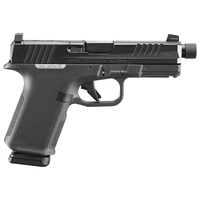 Ruger 19446 RXM 9mm Luger 15+1 4.50" Black FNC Nitride Threaded Barrel Pistol Ruger 19446 RXM 9mm Luger 15+1 4.50" Black FNC Nitride Threaded Barrel Pistol