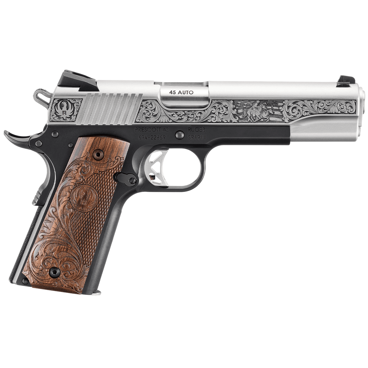 Ruger 16706 SR1911 Limited Edition 45 ACP 8+1 5" Stainless Steel Handgun Ruger 16706 SR1911 Limited Edition 45 ACP 8+1 5" Stainless Steel Handgun