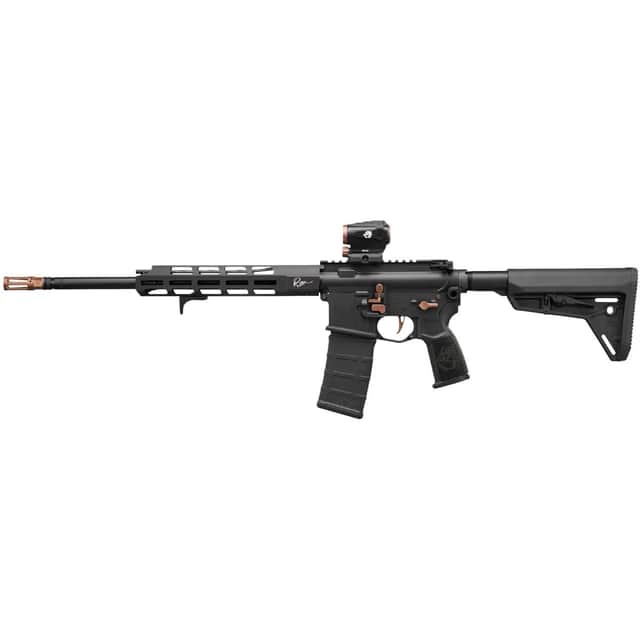 Sig Sauer M400 Rose Kit 5.56 NATO 30+1 16" Threaded Barrel, Black Anodized w/Rose Gold Controls, Romeo 5 Gen II RM40016BROSER5X2 Sig Sauer M400 Rose Kit 5.56 NATO 30+1 16" Threaded Barrel, Black Anodized w/Rose Gold Controls, Romeo 5 Gen II RM40016BROSER5X2
