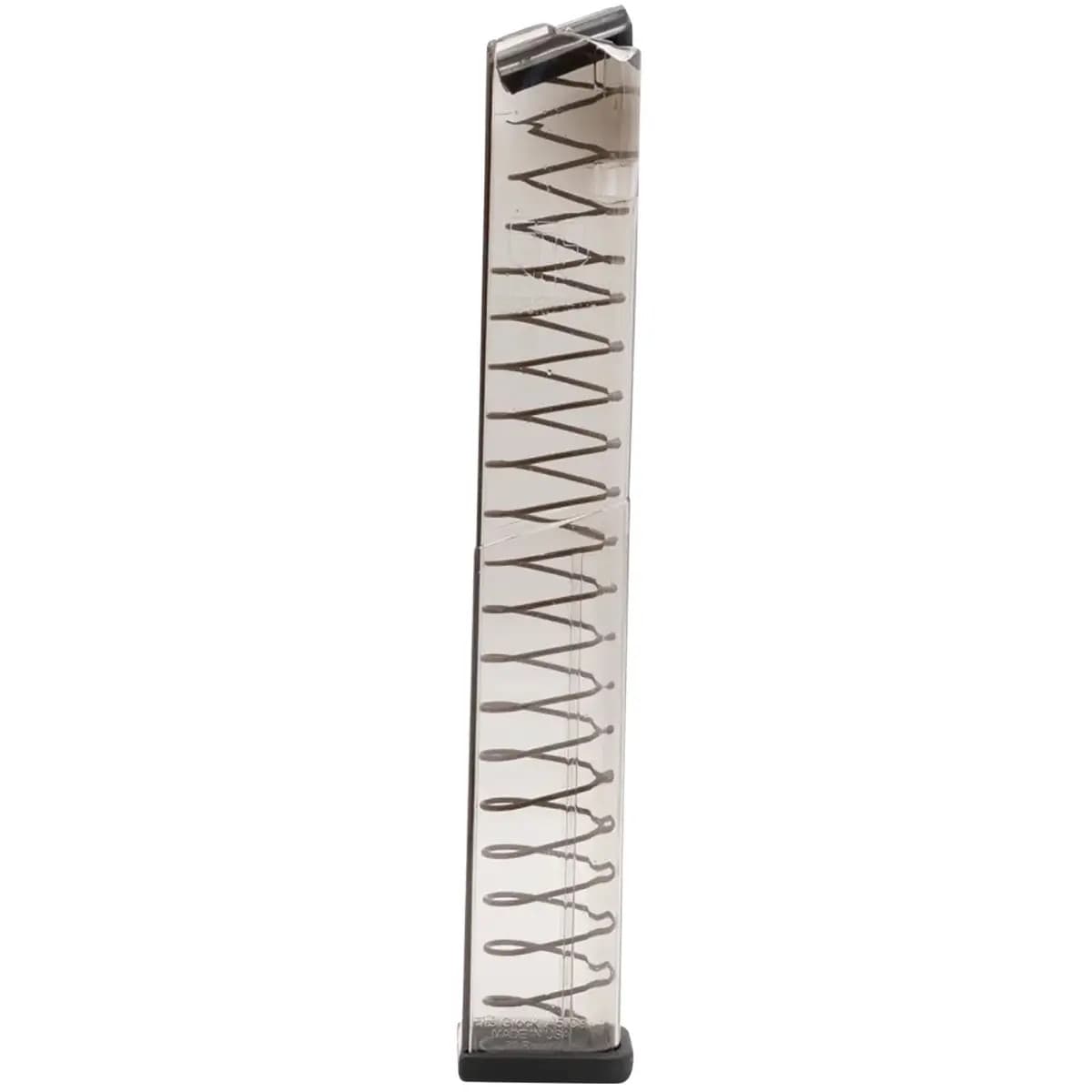 ETS Group Pistol Mags 30rd Extended 45 ACP Compatible w/Glock 21/30/41 Clear Polymer GLK2130 ETS Group Pistol Mags 30rd Extended 45 ACP Compatible w/Glock 21/30/41 Clear Polymer GLK2130
