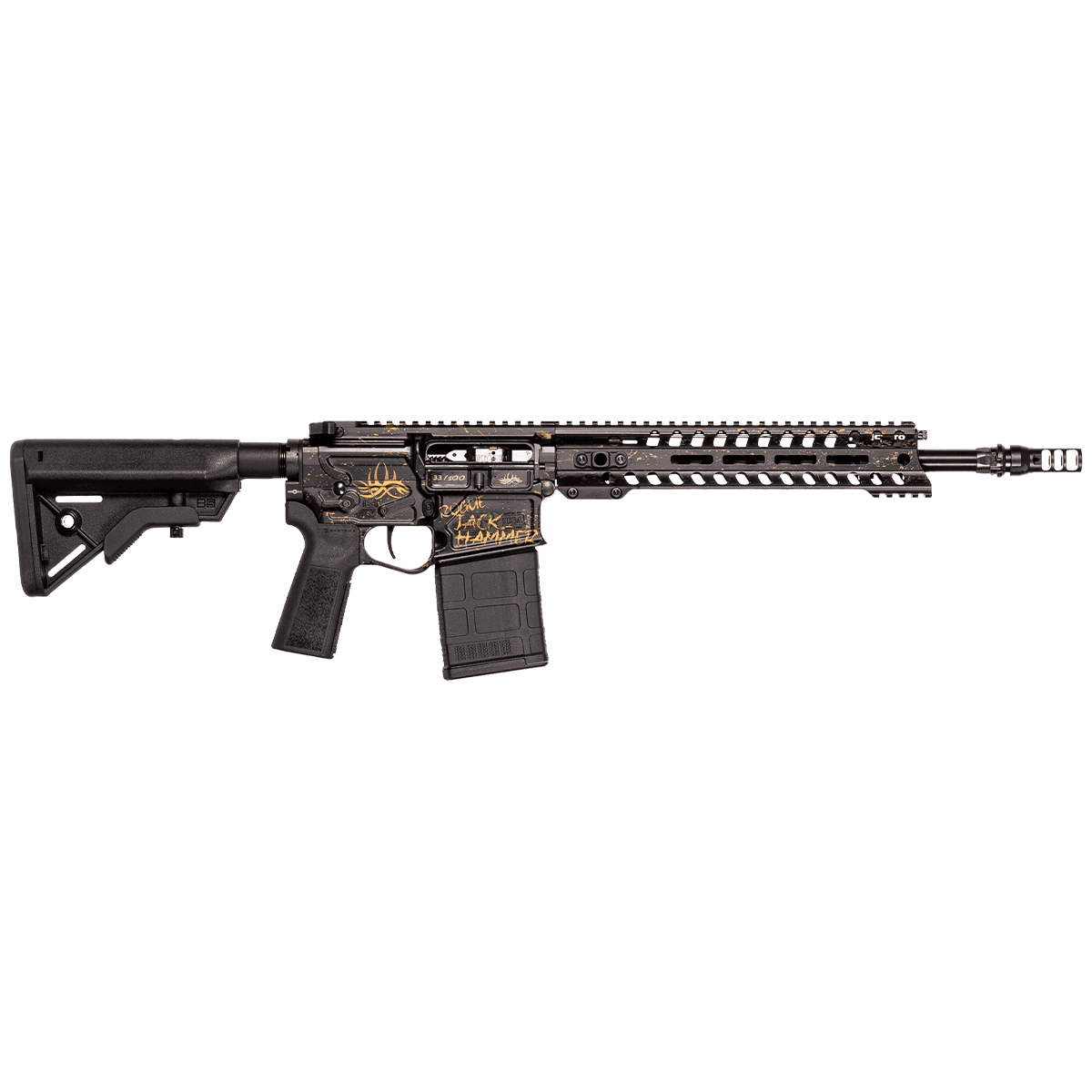 Patriot Ordnance Factory 02456 Rogue Jack Hammer Limited Edition 308 Win 20+1 13.75" Rifle Patriot Ordnance Factory 02456 Rogue Jack Hammer Limited Edition 308 Win 20+1 13.75" Rifle