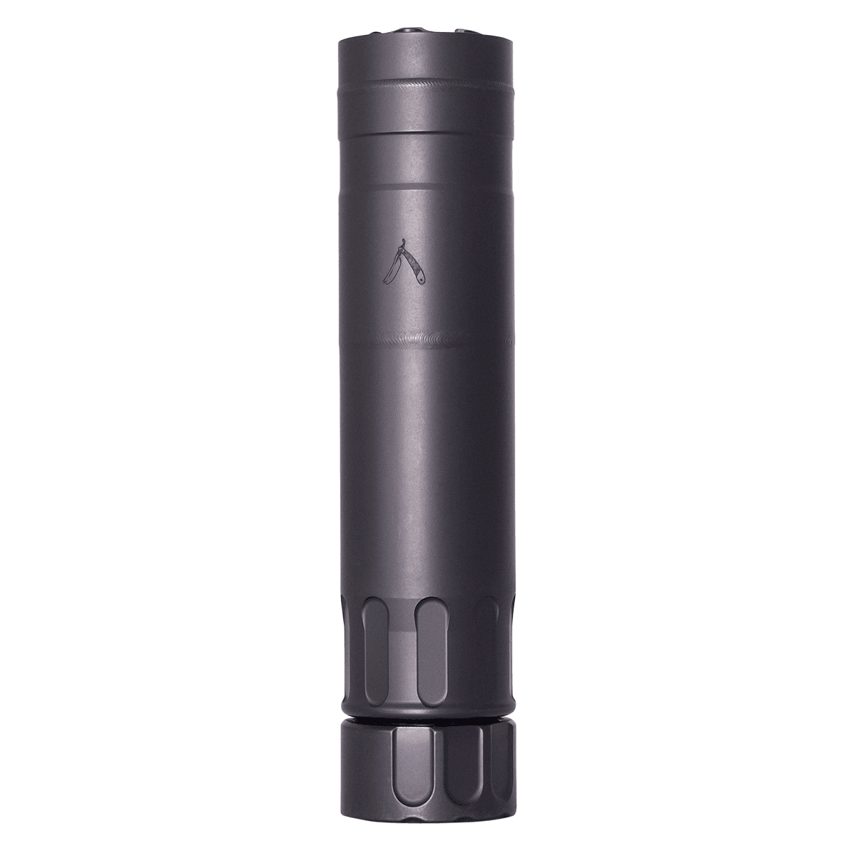 Rugged Suppressors Razor762 7.62mm 1.50" Diameter, Stainless Steel, Black Cerakote Finish, 5/8"-24 tpi - RZR01762 Rugged Suppressors Razor762 7.62mm 1.50" Diameter, Stainless Steel, Black Cerakote Finish, 5/8"-24 tpi - RZR01762