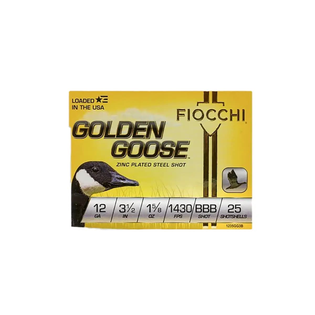 Fiocchi 12 Gauge 3.50" 1 5/8oz 25 Per Box 1235GG3B Fiocchi 12 Gauge 3.50" 1 5/8oz 25 Per Box 1235GG3B