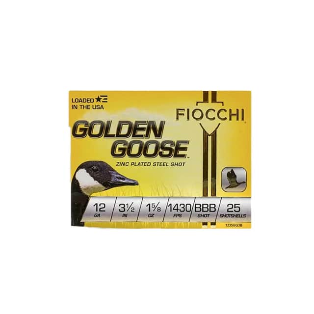 Fiocchi 12 Gauge 3.50" 1 5/8oz 25 Per Box 1235GG3B Fiocchi 12 Gauge 3.50" 1 5/8oz 25 Per Box 1235GG3B