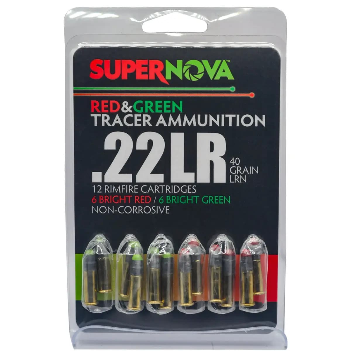 Piney Mountain Ammunition Green/Red Tracer 22LR 40gr Lead Round Nose 12 Per Box PMSN22LRMP Piney Mountain Ammunition Green/Red Tracer 22LR 40gr Lead Round Nose 12 Per Box PMSN22LRMP