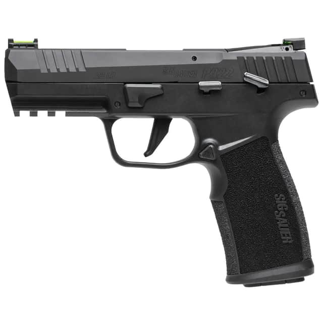 Sig Sauer P322 *CA Compliant Compact 22 LR 10+1 4" Black, Optic Ready, RMSc Footprint 322CBASCA Sig Sauer P322 *CA Compliant Compact 22 LR 10+1 4" Black, Optic Ready, RMSc Footprint 322CBASCA