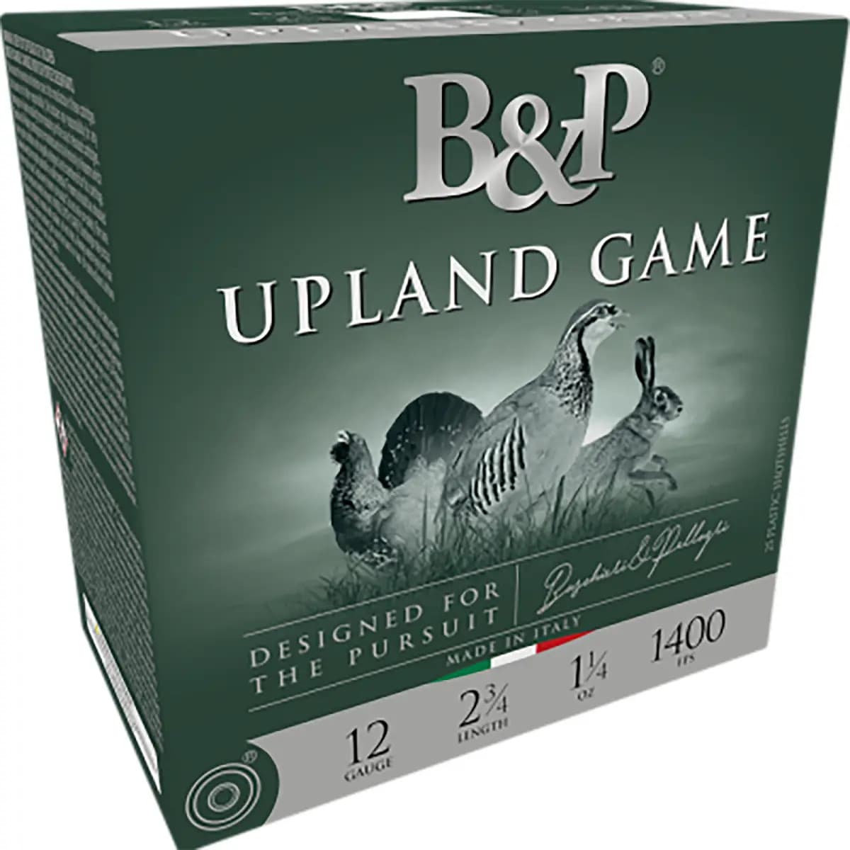 B&P Ammunition Upland Game 410 Gauge 3" 3/4oz 8 Shot 25 Per Box 4103BUP8 B&P Ammunition Upland Game 410 Gauge 3" 3/4oz 8 Shot 25 Per Box 4103BUP8