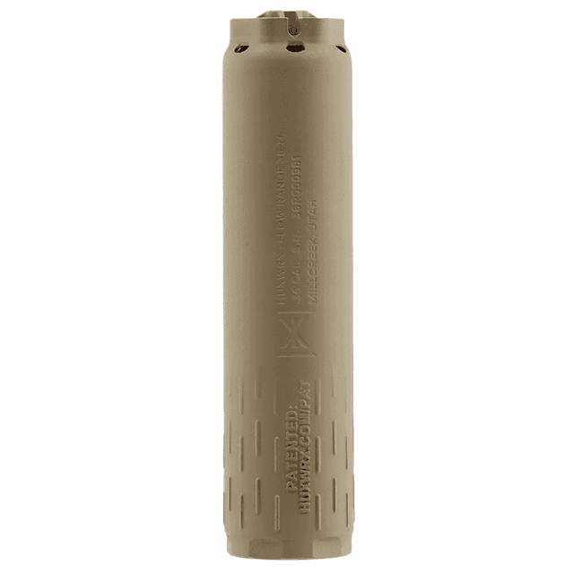 Huxwrx Safety CO Flow Range 36 Ti 1.60" Flat Dark Earth Titanium Suppressor Huxwrx Safety CO Flow Range 36 Ti 1.60" Flat Dark Earth Titanium Suppressor