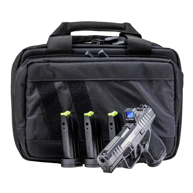 Rost Martin RM1S Bundle *CA Compliant Sub-Compact 9mm Luger 10+1 3.60" Black, Viridian RFX-11 Green Dot RM1SBLKOSP10CA-P Rost Martin RM1S Bundle *CA Compliant Sub-Compact 9mm Luger 10+1 3.60" Black, Viridian RFX-11 Green Dot RM1SBLKOSP10CA-P