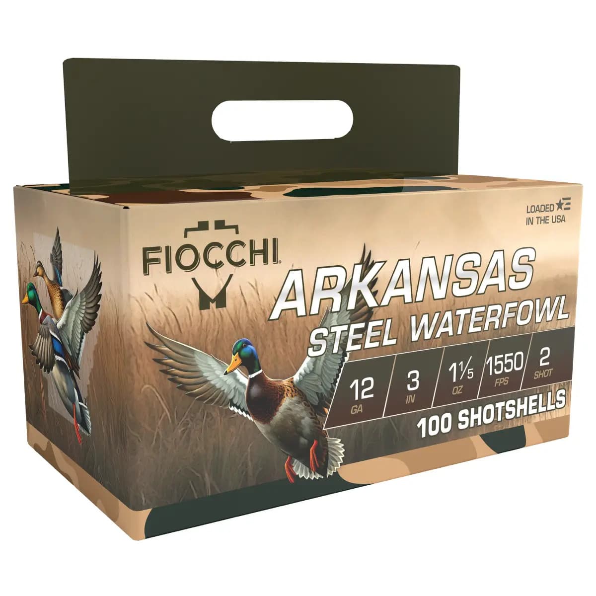 Fiocchi 12 Gauge 3" 1 1/5oz 4 Shot 100 Per Box 123ADS4 Fiocchi 12 Gauge 3" 1 1/5oz 4 Shot 100 Per Box 123ADS4
