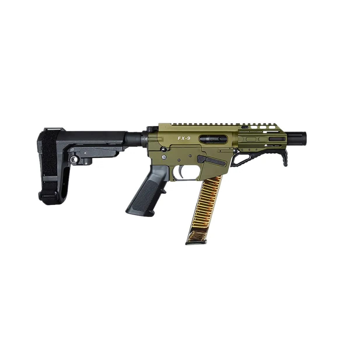 Freedom Ordance FX9P 9mm Luger 31+1 4" Black/OD Green FX9P4S-ODG Freedom Ordance FX9P 9mm Luger 31+1 4" Black/OD Green FX9P4S-ODG