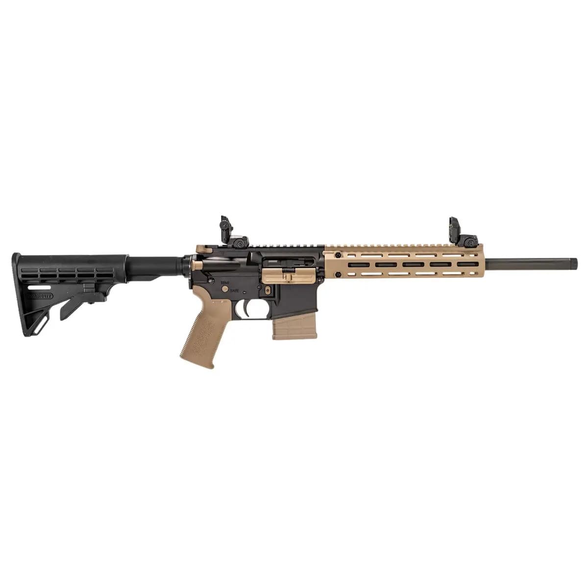 Tippmann Arms M4-22 LTE 22 LR 10+1 16" Black/FDE A101336 Tippmann Arms M4-22 LTE 22 LR 10+1 16" Black/FDE A101336