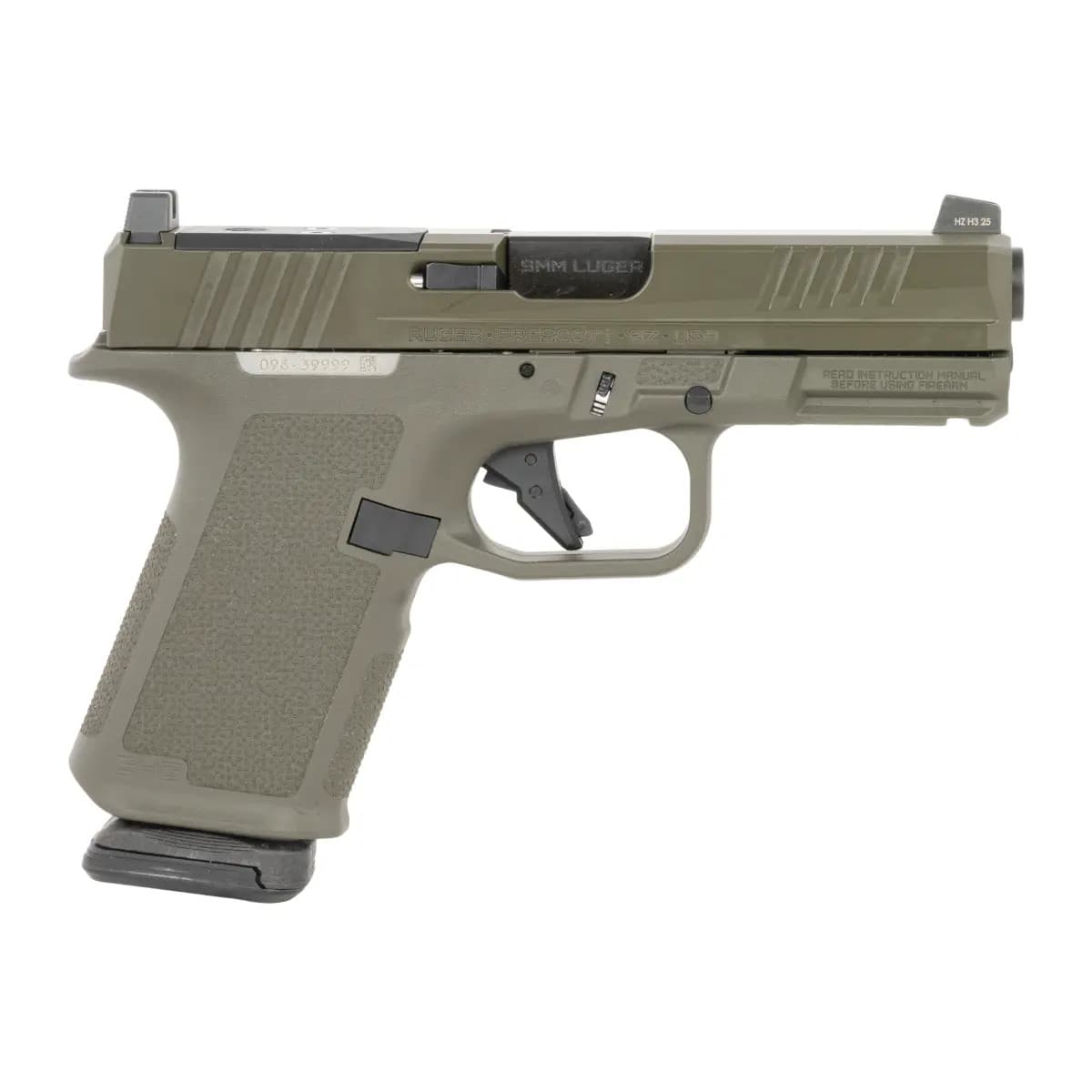 Ruger RXM Sports South Exclusive Compact Frame 9mm Luger 15+1 4" Black FNC Nitride Barrel, OD Green Ruger RXM Sports South Exclusive Compact Frame 9mm Luger 15+1 4" Black FNC Nitride Barrel, OD Green