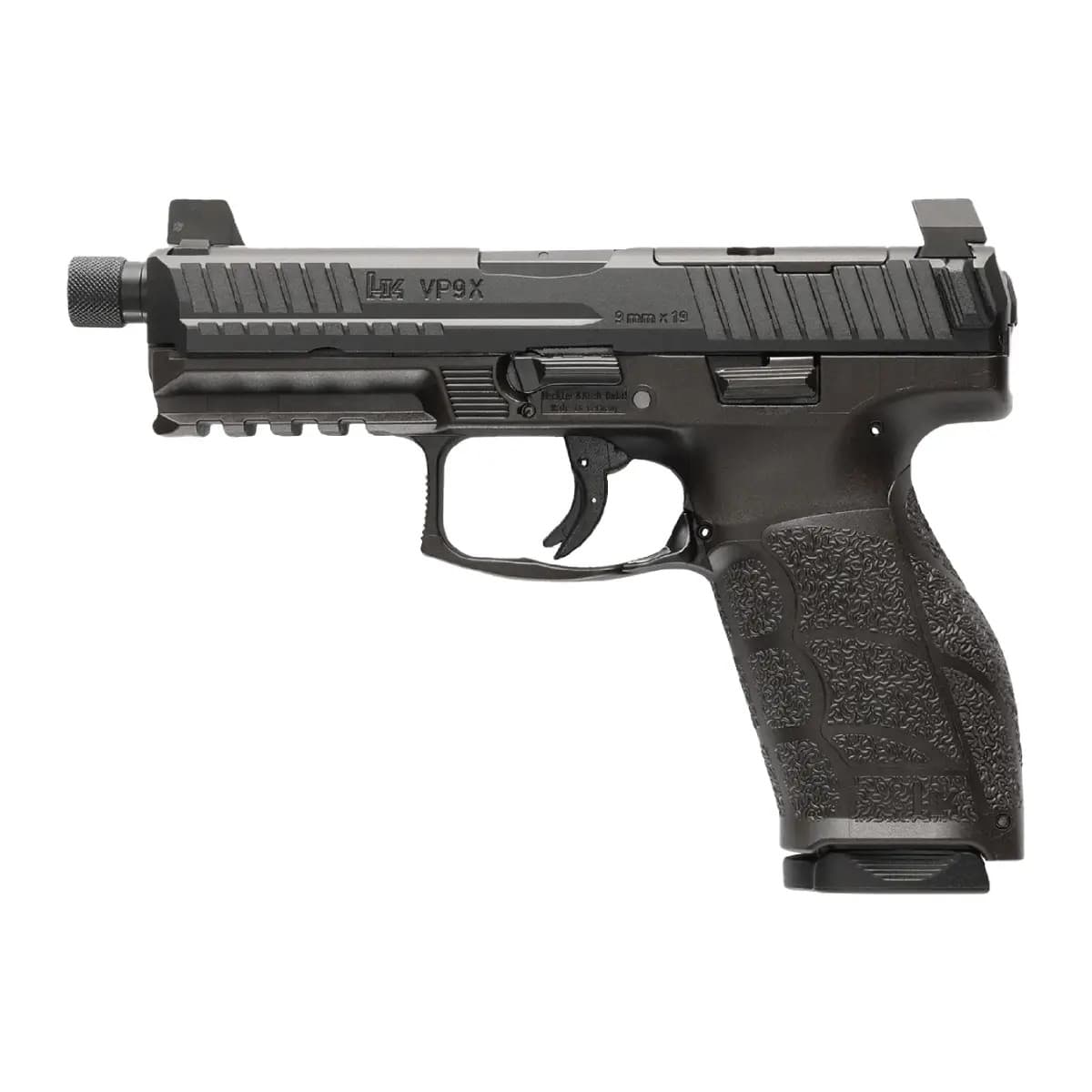 HK VP9A1 X Tactical Full Size 9mm Luger 10+1 4.70" Black, Optic Ready 81001225 HK VP9A1 X Tactical Full Size 9mm Luger 10+1 4.70" Black, Optic Ready 81001225