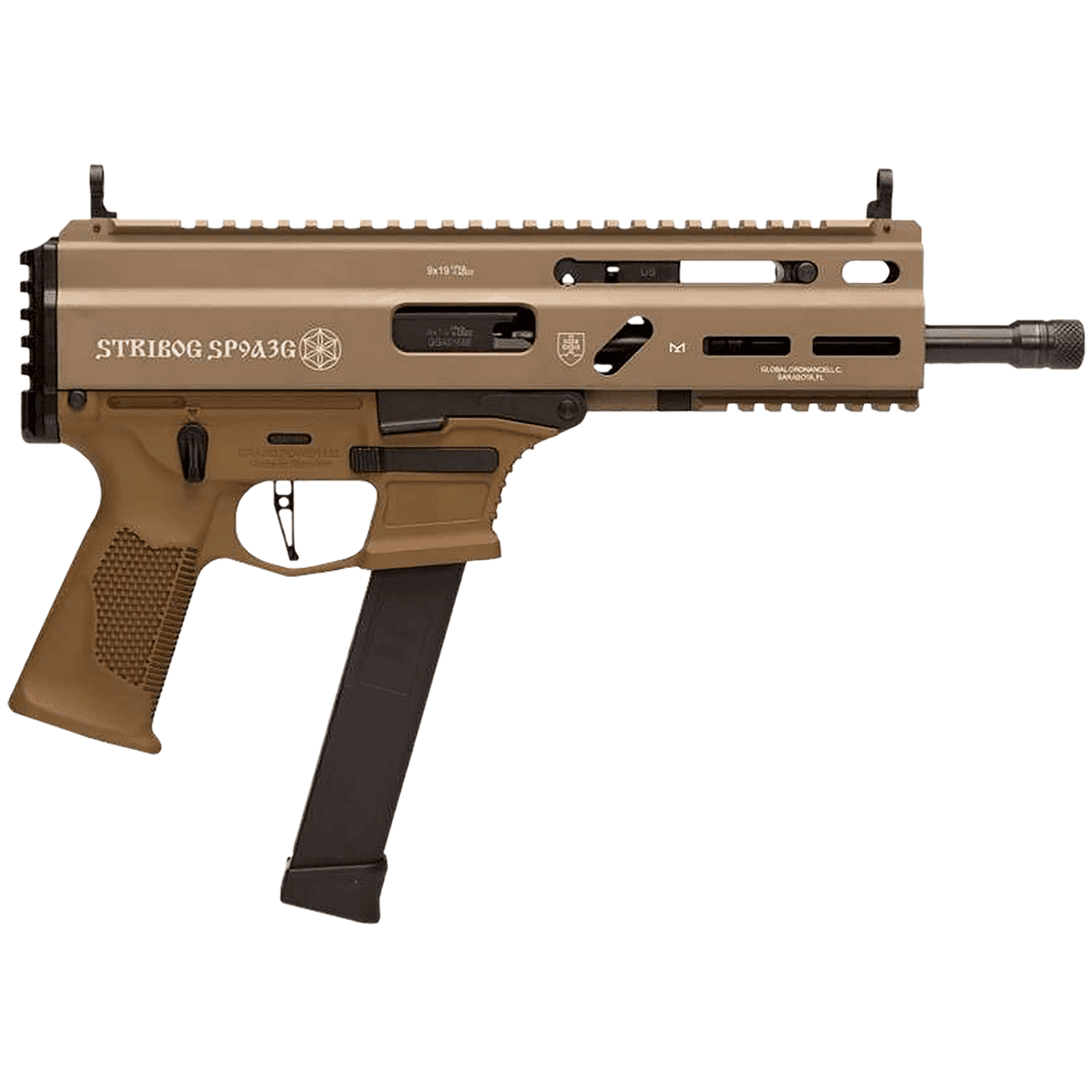 Grand Power 810091157992 SP9A3 Stribog 9mm Luger 30+1 16" Pistol Grand Power 810091157992 SP9A3 Stribog 9mm Luger 30+1 16" Pistol