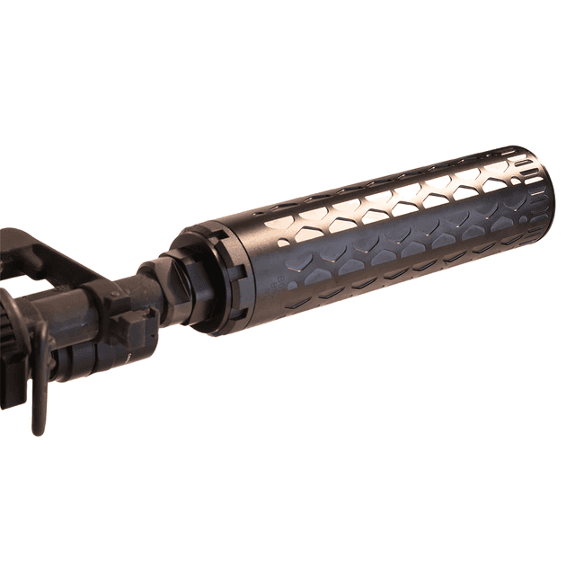 Boe Suppression BOE-TI-46-6 MOD1 450 Bushmaster 1.75" Black Titanium 1.375"x24 Suppressor Boe Suppression BOE-TI-46-6 MOD1 450 Bushmaster 1.75" Black Titanium 1.375"x24 Suppressor