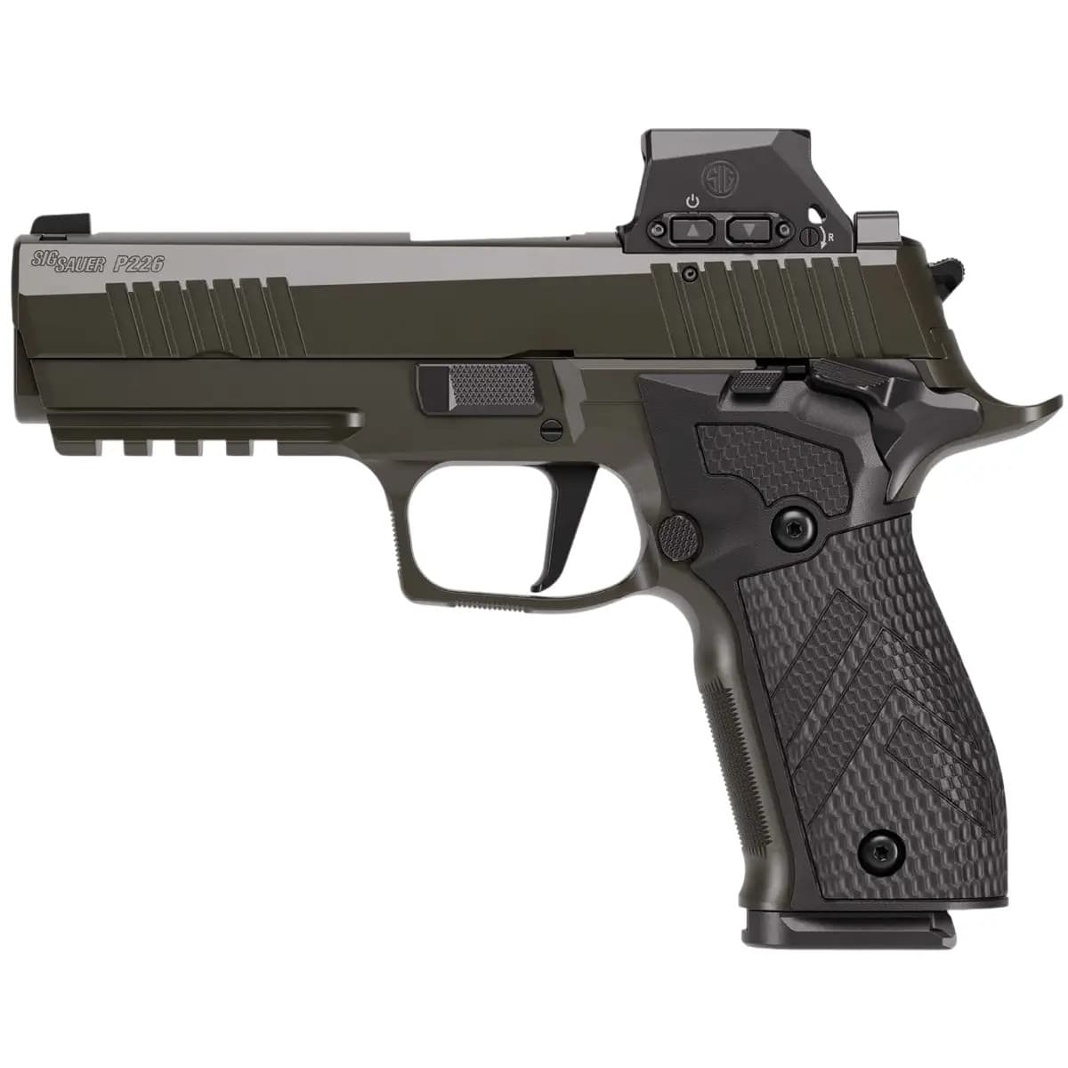 Sig Sauer P226X Legion w/Optic Full Size Frame 9mm Luger 18+1 4.40" Bull Barrel 226X9LEGIONSAORXSL Sig Sauer P226X Legion w/Optic Full Size Frame 9mm Luger 18+1 4.40" Bull Barrel 226X9LEGIONSAORXSL