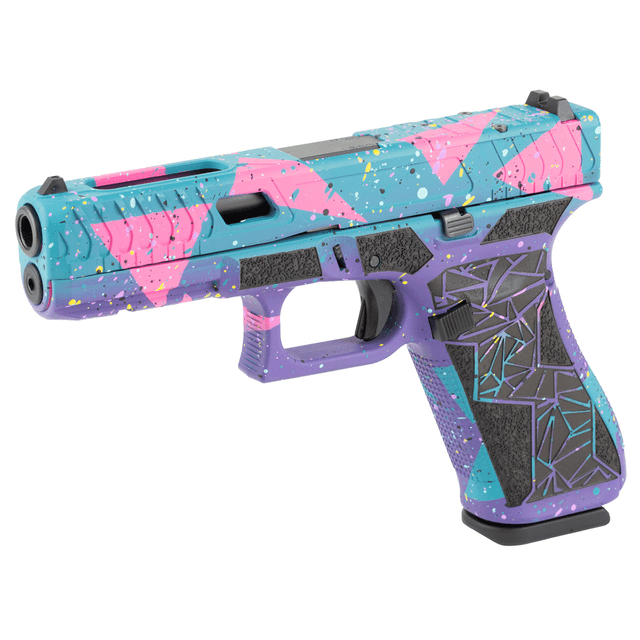 GLOCK, 17 Gen 5, 80's DAY, Striker Fired, Semi-automatic, Polymer Frame Pistol, Full Size, 9MM, 4.49" Marksman Barrel GLOCK, 17 Gen 5, 80's DAY, Striker Fired, Semi-automatic, Polymer Frame Pistol, Full Size, 9MM, 4.49" Marksman Barrel