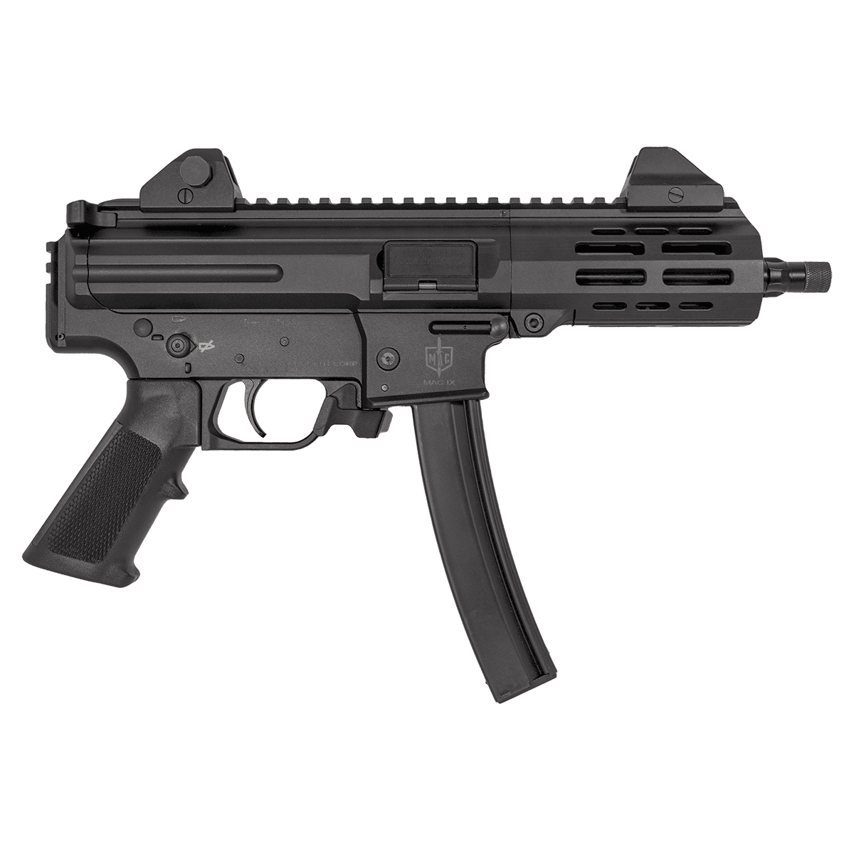 MAC IX 9mm Luger 30+1 6.50" Threaded Barrel Pistol - 12755001 MAC IX 9mm Luger 30+1 6.50" Threaded Barrel Pistol - 12755001