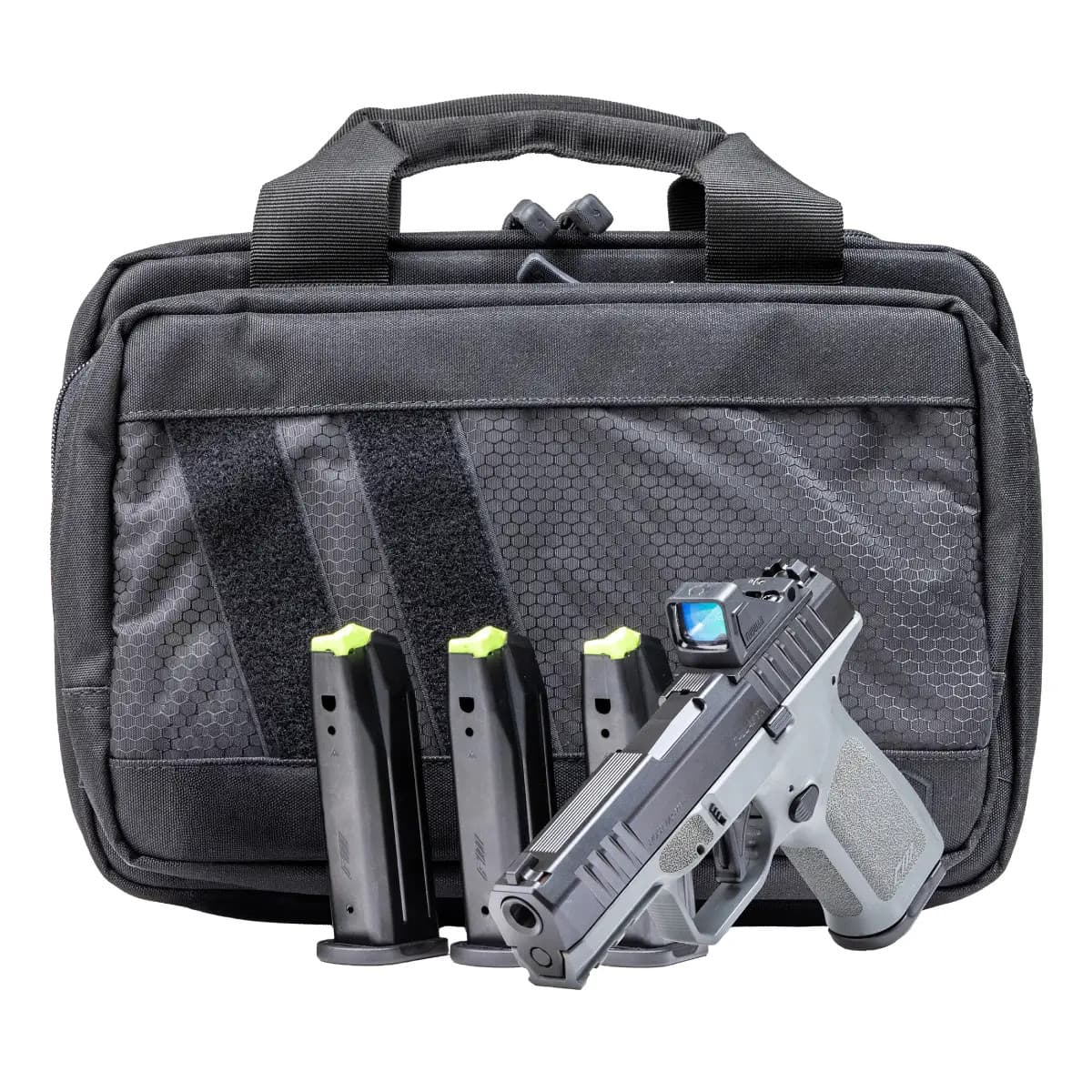 Rost Martin RM1C Bundle Compact 9mm Luger 17+1 4" Black/Stone Gray RM1CGRYOSPSPL Rost Martin RM1C Bundle Compact 9mm Luger 17+1 4" Black/Stone Gray RM1CGRYOSPSPL