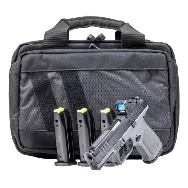 Rost Martin RM1C Bundle Compact 9mm Luger 17+1 4" Black/Stone Gray RM1CGRYOSPSPL Rost Martin RM1C Bundle Compact 9mm Luger 17+1 4" Black/Stone Gray RM1CGRYOSPSPL