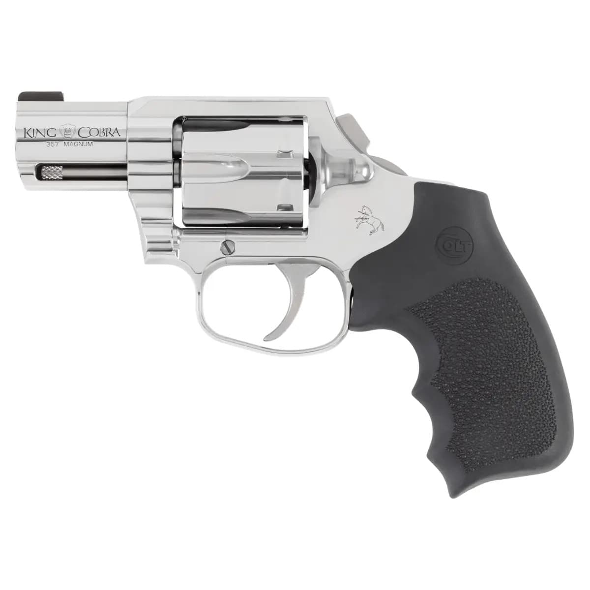 Colt Mfg King Cobra 357 Mag 6rd Shot 2" Stainless Steel KCOBRASB2RBB Colt Mfg King Cobra 357 Mag 6rd Shot 2" Stainless Steel KCOBRASB2RBB