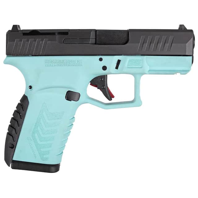 Derya Firearms DY9Z Micro Compact 9mm Luger 15+1 3.50" Black/Blue, Optic Ready DY9Z.TTBLUE.TR Derya Firearms DY9Z Micro Compact 9mm Luger 15+1 3.50" Black/Blue, Optic Ready DY9Z.TTBLUE.TR