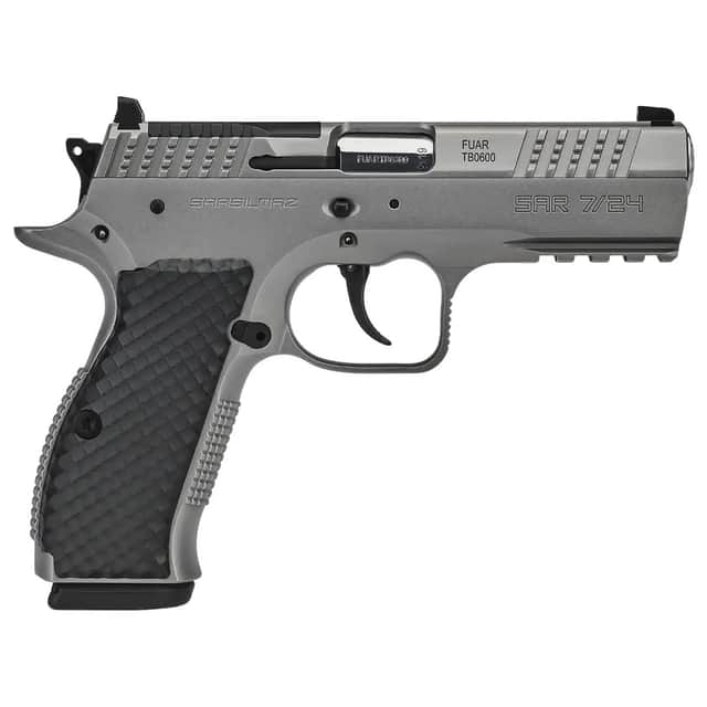 SAR USA 7/24 9mm Luger 17+1 Matte Stainless Steel SAR7/24 SAR USA 7/24 9mm Luger 17+1 Matte Stainless Steel SAR7/24