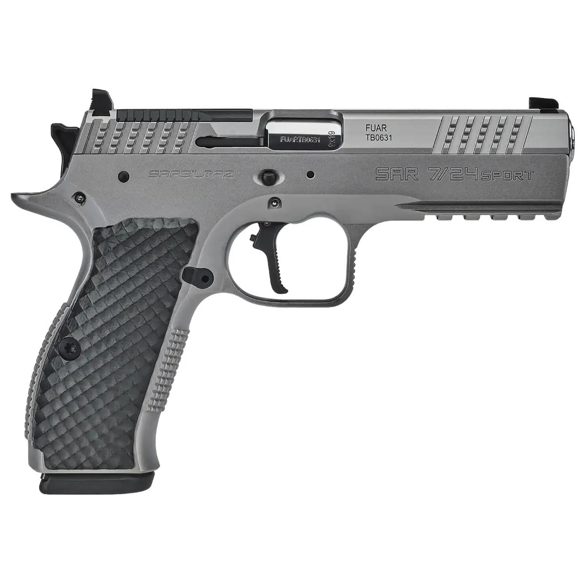 SAR USA 7/24 Sport 9mm Luger 17+1 Matte Stainless Steel SAR7/24SPT SAR USA 7/24 Sport 9mm Luger 17+1 Matte Stainless Steel SAR7/24SPT