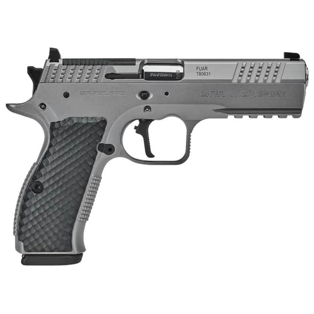 SAR USA 7/24 Sport 9mm Luger 17+1 Matte Stainless Steel SAR7/24SPT SAR USA 7/24 Sport 9mm Luger 17+1 Matte Stainless Steel SAR7/24SPT