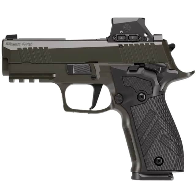Sig Sauer P226X Legion w/Optic Carry Frame 9mm Luger 18+1 3.80" Black/Gray Cerakote 226XCA9LEGIONSAORXSL Sig Sauer P226X Legion w/Optic Carry Frame 9mm Luger 18+1 3.80" Black/Gray Cerakote 226XCA9LEGIONSAORXSL