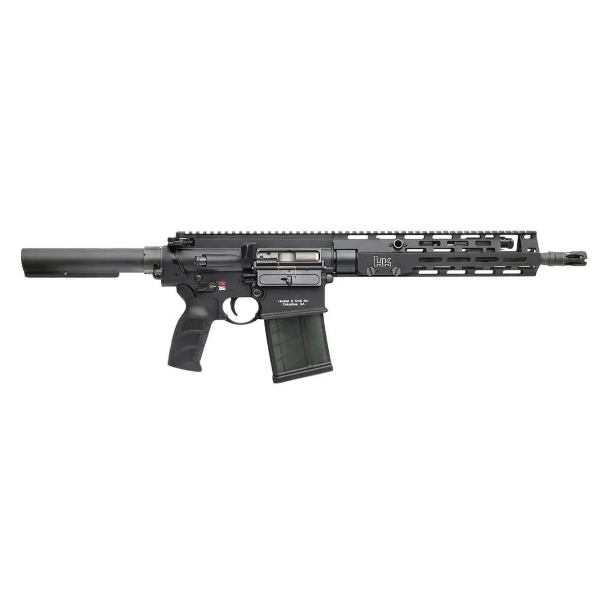 HK MR762 A4 7.62x51mm 10+1 13" Threaded Barrel, M-LOK Handguard 81001053 HK MR762 A4 7.62x51mm 10+1 13" Threaded Barrel, M-LOK Handguard 81001053