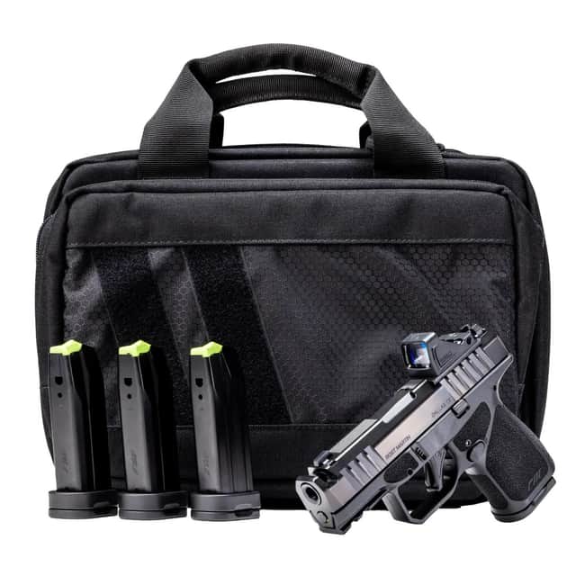 Rost Martin RM1S Comp Bundle 9mm Luger 12+1 15rd 3.60" Compensated, Black Nitron RM1SBLKOSP(COMP)SPL Rost Martin RM1S Comp Bundle 9mm Luger 12+1 15rd 3.60" Compensated, Black Nitron RM1SBLKOSP(COMP)SPL