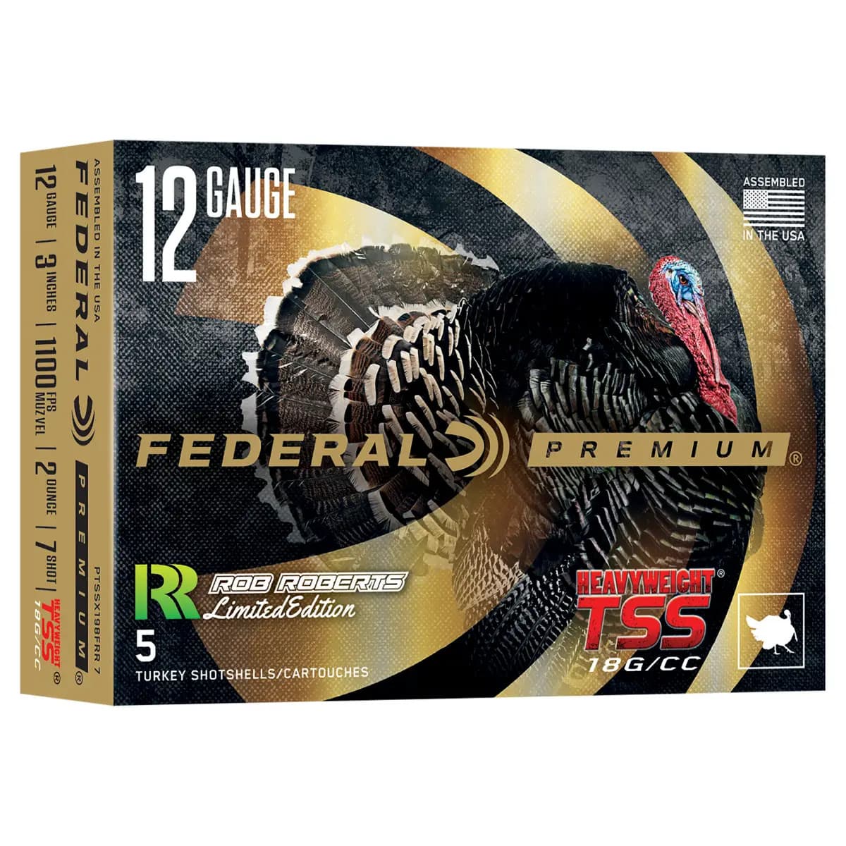 Federal Heavyweight TSS 12 Gauge 3" 2oz Tungsten 7 Shot 5 Per Box PTSSX198FRR7 Federal Heavyweight TSS 12 Gauge 3" 2oz Tungsten 7 Shot 5 Per Box PTSSX198FRR7