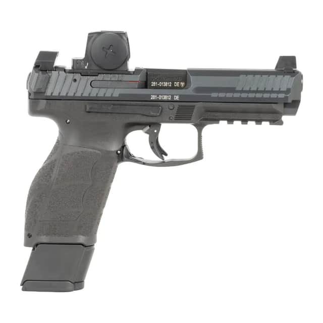 HK VP9A1 F w/Optic 9mm Luger 20+1 4.53" Black Barrel & Steel Serrated w/Optic Slide 81001350 HK VP9A1 F w/Optic 9mm Luger 20+1 4.53" Black Barrel & Steel Serrated w/Optic Slide 81001350