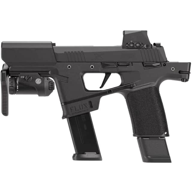 Sig Sauer P365 FLUX Tac-Kit 9mm Luger 25+1 6" Black Nitron 365FLUX9BXR3RXSLTACKIT Sig Sauer P365 FLUX Tac-Kit 9mm Luger 25+1 6" Black Nitron 365FLUX9BXR3RXSLTACKIT