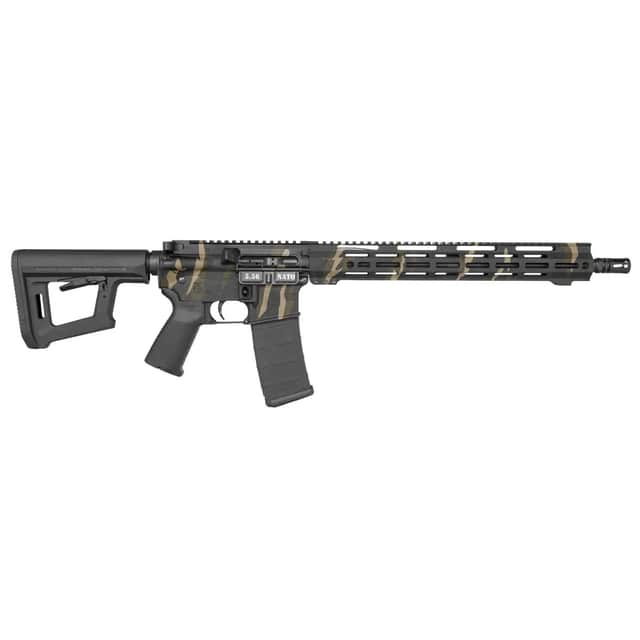 Diamondback DB15 5.56 NATO 30+1 16" Black Nitride/Tiger Stripe DB1717K172 Diamondback DB15 5.56 NATO 30+1 16" Black Nitride/Tiger Stripe DB1717K172