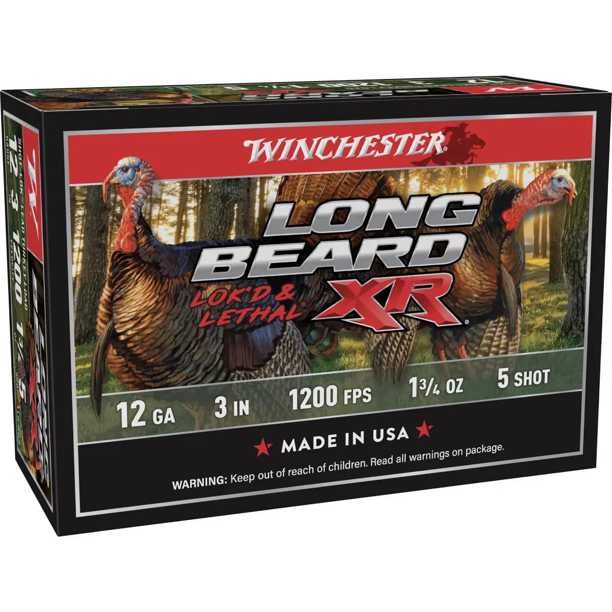 Winchester Ammo 12 Gauge 3" 1 3/4oz 5 Shot 10 Per Box STLB1235N Winchester Ammo 12 Gauge 3" 1 3/4oz 5 Shot 10 Per Box STLB1235N
