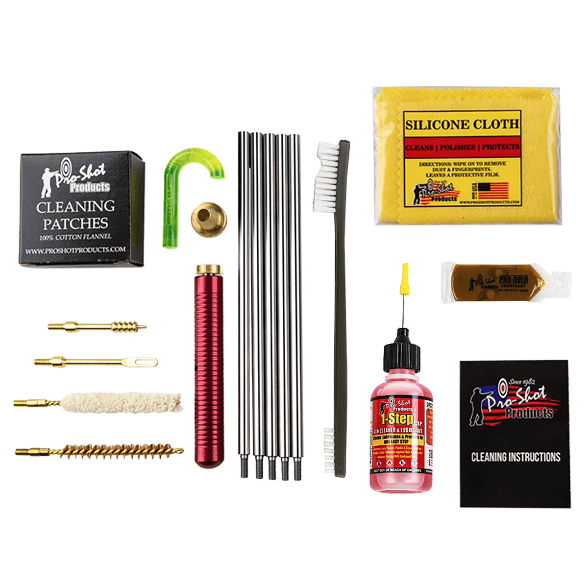 Pro-Shot R30KIT Classic Box Kit .30/ 7.62mm Cal Rifle/Yellow Plastic Case Pro-Shot R30KIT Classic Box Kit .30/ 7.62mm Cal Rifle/Yellow Plastic Case