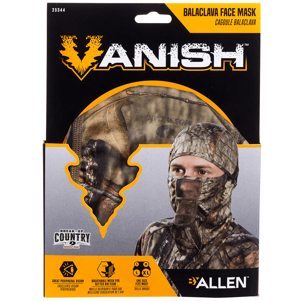 Vanish 25344 Balaclava Mossy Oak Break-Up Mesh Full Face Mask OSFA Vanish 25344 Balaclava Mossy Oak Break-Up Mesh Full Face Mask OSFA