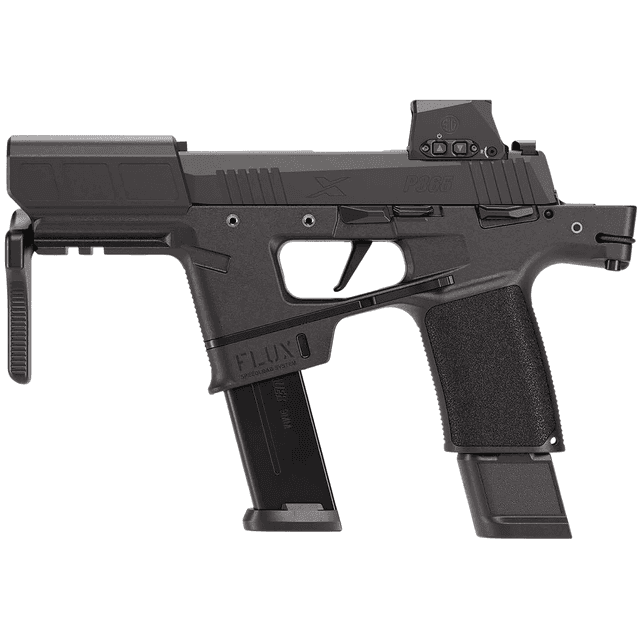 Sig Sauer 365FLUX9BXR3RXSL P365 FLUX w/Optic 9mm Luger 21+1 6" Black Nitron Muzzle Shroud Barrel Sig Sauer 365FLUX9BXR3RXSL P365 FLUX w/Optic 9mm Luger 21+1 6" Black Nitron Muzzle Shroud Barrel