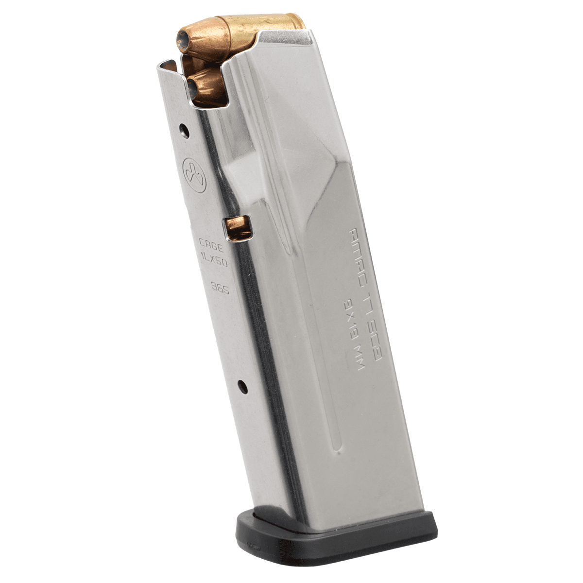 Magpul AMAG SG9 17rd 9mm Fits Sig P365 Stainless Steel MAG1486SST Magpul AMAG SG9 17rd 9mm Fits Sig P365 Stainless Steel MAG1486SST