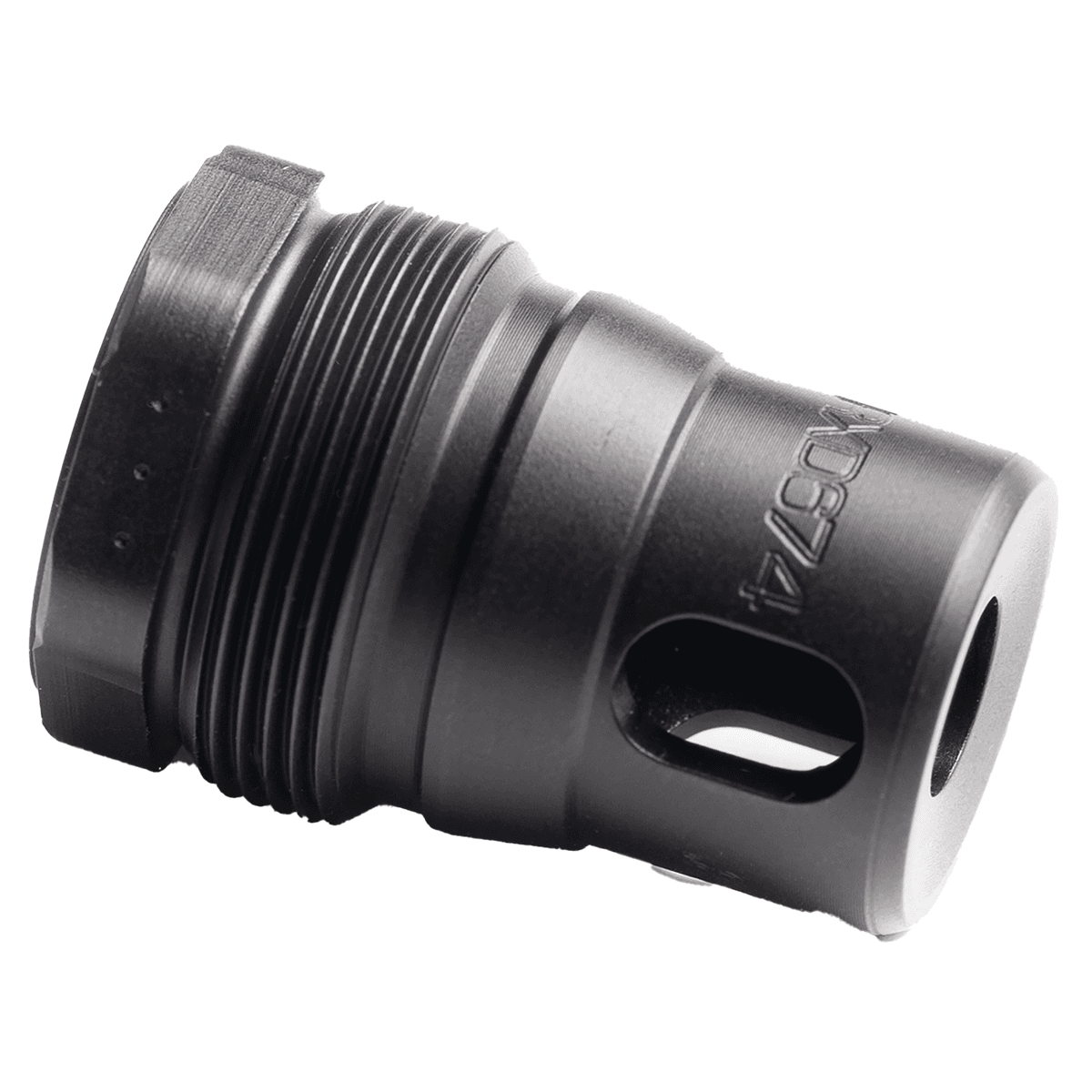 Dead Air XRF Xeno Rimfire Muzzle Brake Black Nitride 17-4PH Stainless Steel 1/2"x28 Threads 1.16" OAL 0.81" Diameter RXD674 Dead Air XRF Xeno Rimfire Muzzle Brake Black Nitride 17-4PH Stainless Steel 1/2"x28 Threads 1.16" OAL 0.81" Diameter RXD674