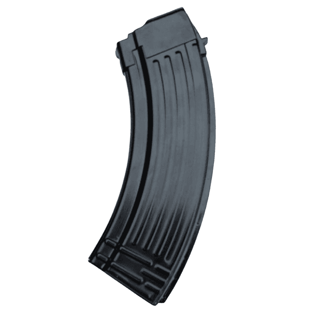 Global Ordnance LLC 30rd Fully Ribbed 7.62x39mm Fits AK-47 Black Steel 850003223087 Global Ordnance LLC 30rd Fully Ribbed 7.62x39mm Fits AK-47 Black Steel 850003223087