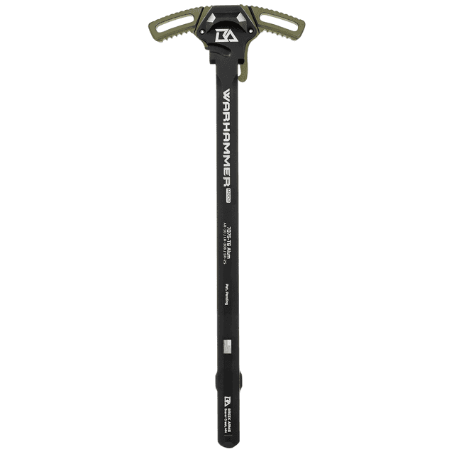 Breek Arms Warhammer Mod2 AR-10/LR-308 OD Green 7075-T6 Aluminum Ambidextrous BRK530RGREEN Breek Arms Warhammer Mod2 AR-10/LR-308 OD Green 7075-T6 Aluminum Ambidextrous BRK530RGREEN