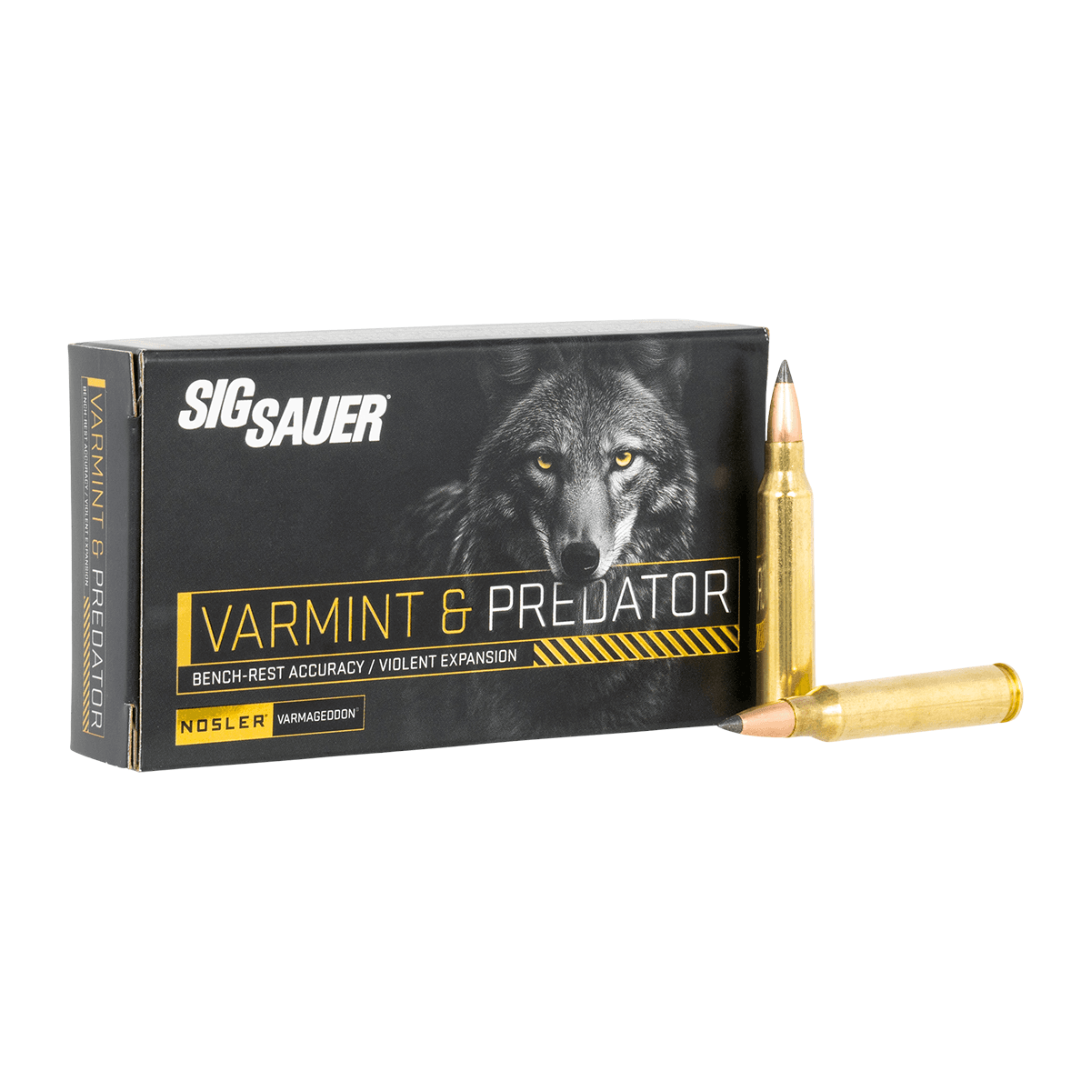 Sig Sauer 223 Rem 55gr 20 Per Box C223VP5520 Sig Sauer 223 Rem 55gr 20 Per Box C223VP5520